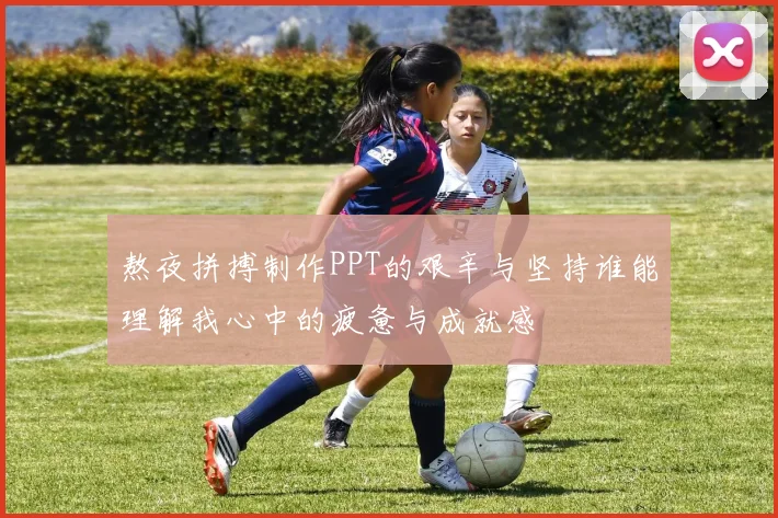 熬夜拼搏制作PPT的艰辛与坚持谁能理解我心中的疲惫与成就感