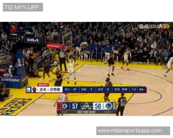 米勒表现低迷11投仅中3全场仅得14分助攻和篮板均不理想